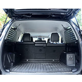 AL4X4 Modular Storage Panel System Rear Window Molle Panel with 4 Storage Bag and 10 Fastening Tape for Toyota 4Runner 2010-2020, 17.6 x 17.1 x4