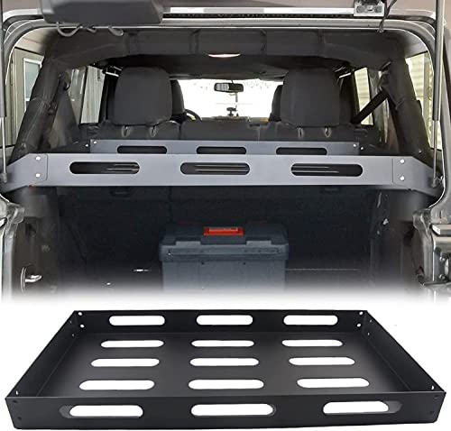 Interior Rear Cargo Basket Rack Aluminum Alloy Shelf Luggage Storage C ...