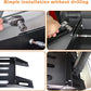Interior Rear Cargo Basket Rack Aluminum Alloy Shelf Luggage Storage Carrier (07-18 Jeep Wrangler JK JKU 4 Doors)