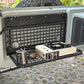 Folding Rear Tailgate Table Aluminum Alloy 2-Tier Camping Cargo Shelf Luggage Holder Carrier Molle Panel (21-23 Ford Bronco 2/4 Doors)
