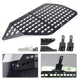 AL4X4 Modular Storage Panel System Rear Window Molle Panel with 4 Storage Bag and 10 Fastening Tape for Toyota 4Runner 2010-2020, 17.6 x 17.1 x4