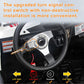 Universal UTV Turn Signal Kit, Street Legal Kit with Amber/Red LED lights, 510Hz Horn Kit, Column Turn Switch, Emergency Switch (Honda Pioneer, Polaris RZR, Can-Am, Kawasak)
