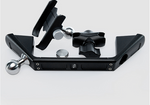 MAIKER Black A-Pillar Grab Handle Equipped with Phone Holder, Adding a Extended Ball Head can Expand Various Navigation Equipment for Jeep Wrangler JL 2018+, Aluminum Alloy