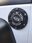 MAIKER Mechanical Fuel Filler Cover Gas Tank Cap for Jeep JK Wrangler 2007-2017