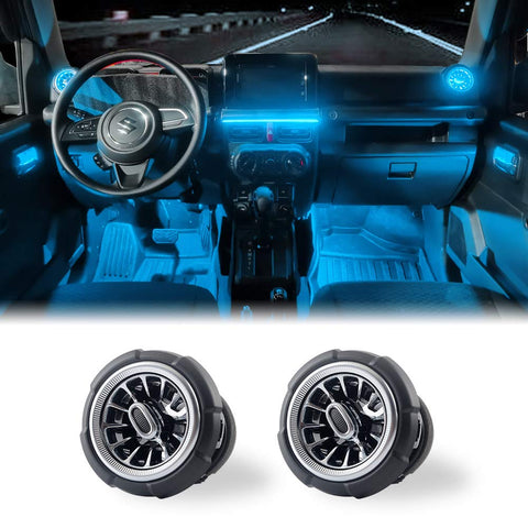 AL4X4 LED Atmosphere Light 12 Colors Decorative Lamp Foot Lamp for Jimny 2019+ JB64 JB74