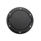 MAIKER Tapa del tanque de combustible del automóvil Tapa del tanque ABS negro Dop del tanque de bencina para Jeep Wrangler JK 07-16 con 6 tornillos de aleación de aluminio