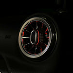 MAIKER 4x led Illuminated Turbo air ac vent purifier For 2011-2017 Jeep Wrangler JK