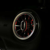 MAIKER 4x led Illuminated Turbo air ac vent purifier For 2011-2017 Jeep Wrangler JK