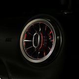 MAIKER 4x led Illuminated Turbo air ac vent purifier For 2011-2017 Jeep Wrangler JK